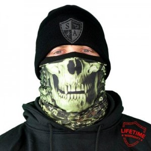 FROST TECH STEALTHTECH VERDUOUS SKULL FLEECE LINED FACE SHIELD